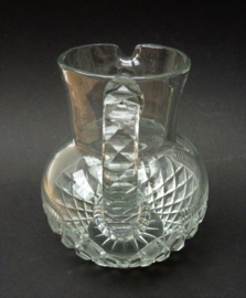 Cut crystal whisky water pitcher