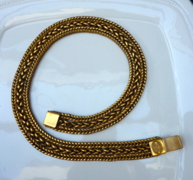 Pierre Lorion Sylvia Karels Paris verguld collier