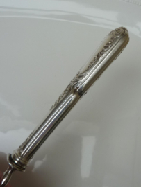 Antique French silver plated wet fruit spoon