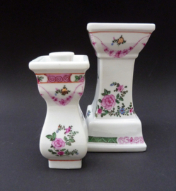 Edme Samson Paris porcelain candle stick