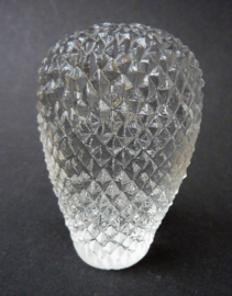 Mats Jonasson crystal Owl sculpture