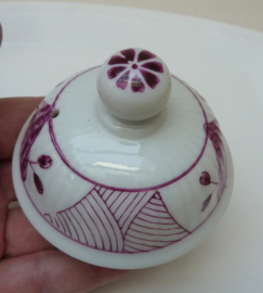 August Warnecke China Purpur los deksel voor koffiepot
