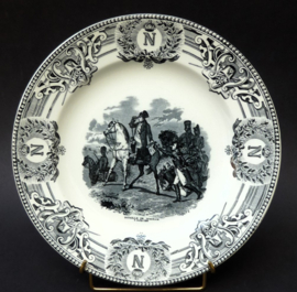 Boch La Louviere Napoleon bord De slag bij Wagram