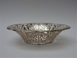 WMF reticulated silver plated bread basket