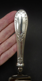 Silver plated fish slice Empire style pattern