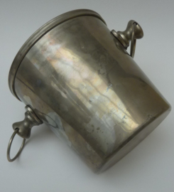 Art Deco aluminium wine bucket