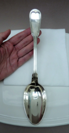 Ercuis Chinon silver plated serving spoon