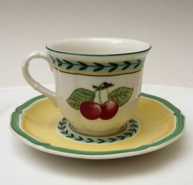Villeroy Boch French Garden Fleurance cup with saucer