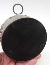 Mid Century verzilverde wijn champagne flessenbak