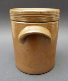 French Gres salt glazed stoneware jar