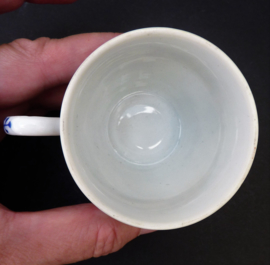August Warnecke Friesisch Blau kop en schotel