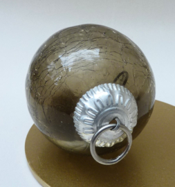 Vintage German glass Kugel Christmas ornament