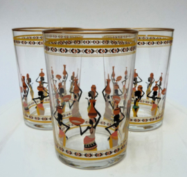 Mid Century tumbler glazen