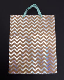 Luxe kadotas ( 25 cm x 31 cm) met zijde vloeipapier