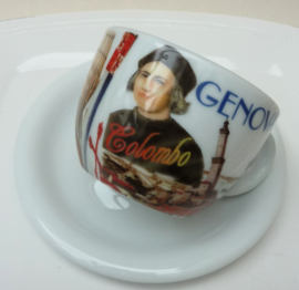 Ancap Edizione 2009 Bella Italia cappuccino cup with saucer Genova