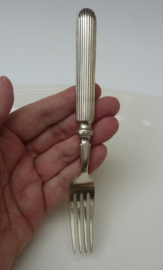 Walker and Hall Sheffield verzilverde dessertvorken