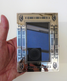 Silver plated Art Deco style picture frame