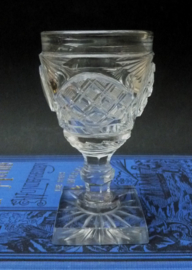 Irish or English square base rummer early 19th century