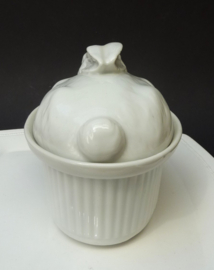 White porcelain rabbit turreen