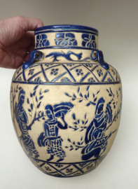 Bien Hoa pottery vase Vietnam Indochina 1930