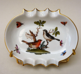 Herend Rotschild Bird ashtray ring dish vide poche