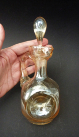 Fritz Heckert lustre glass liqueur decanter