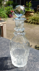 Crystal liqueur decanter 19th century