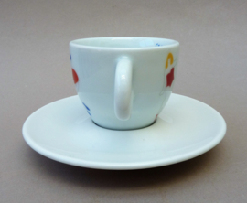 Illy Art Collection 1999 Marco Lodola Tazzine Ballerine espresso cup with saucer  nr 3