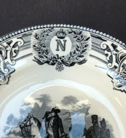 Boch La Louviere Napoleon bord De slag bij Wagram