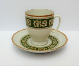 Mosa Holland - cup and saucer in Empire style