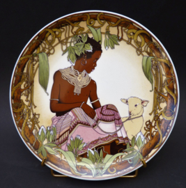 Villeroy Boch Heinrich Unicef Children of the World wandbord nr 3