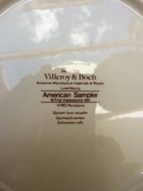 Villeroy Boch American Sampler salad plate