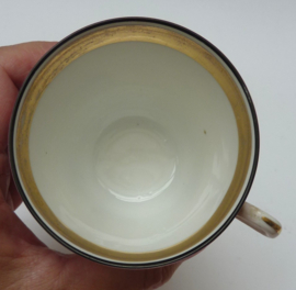 Parrot cup with saucer 19th century