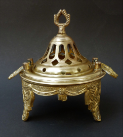 Antique gilt bronze perfume burner 19th century