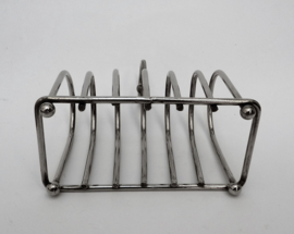 French silverplated toast rack