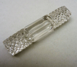 Antique crystal knife rests