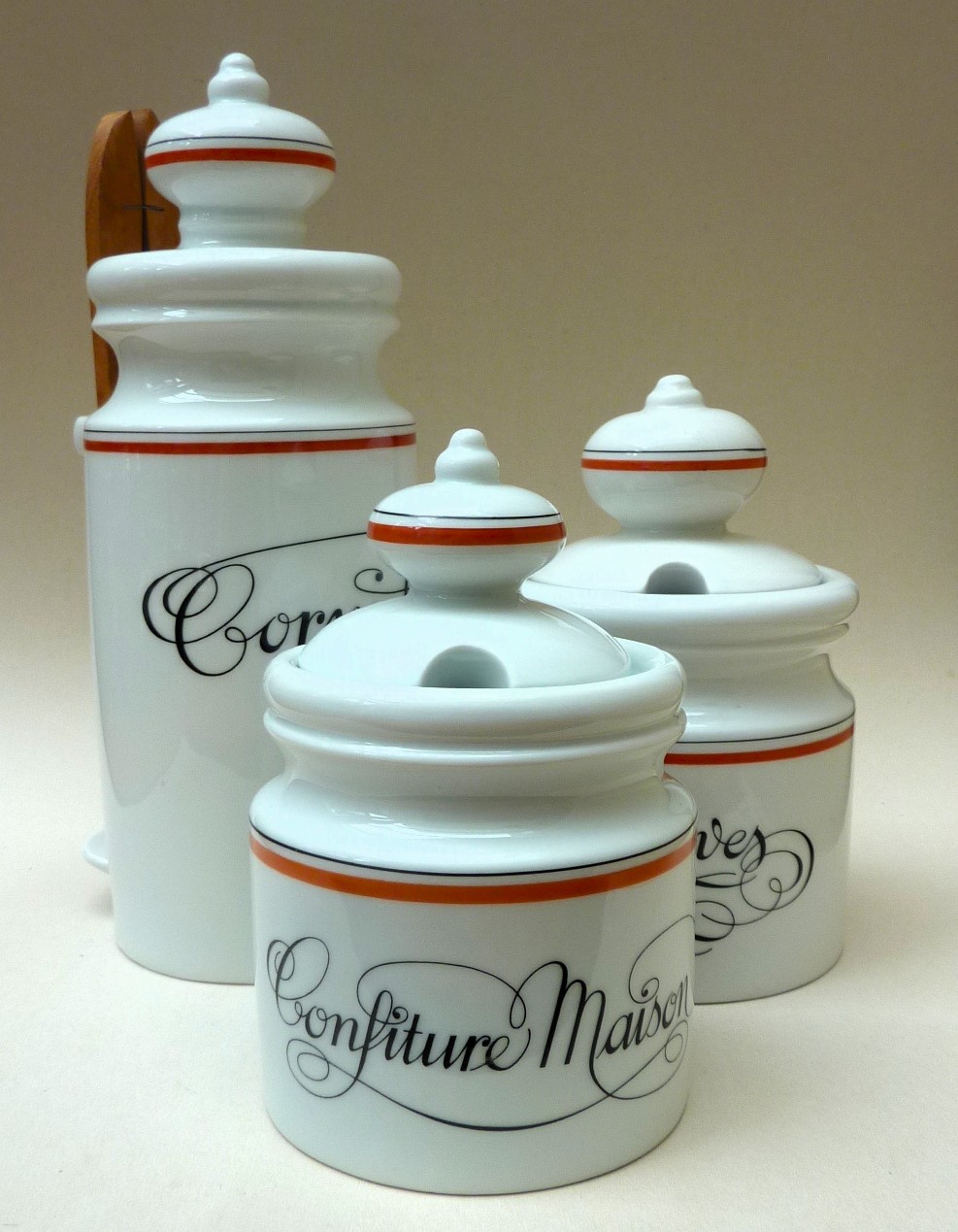 Porcelaine d'Auteuil Bistrot jampot Confiture Maison