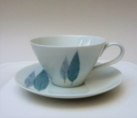 Noritake Namiki Mid Century tea cup with saucer