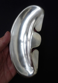 Mid Century silver plated fish bone plate - set of six