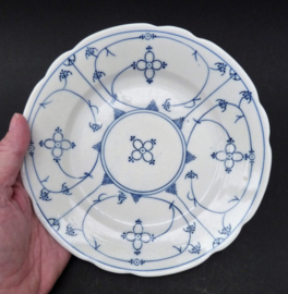 Antique Bremer Liebmann Schney Blue Saks plate