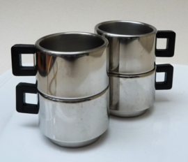STO Casalinghi Italy roestvrijstalen espressomokjes