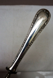 Victorian silver plated bread fork neo classical style