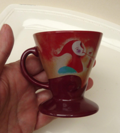 Een paar Linda Fritchel Franjelico espresso mokjes