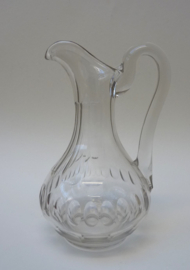 Val Saint Lambert crystal water jug 19th century
