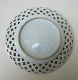 Dresden style porcelain fruit plates