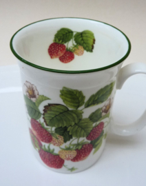 Roy Kirkham Fruit Garden Strawberry mug and bread and butter plate