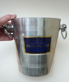 Charles Heidsieck aluminium champagne bucket