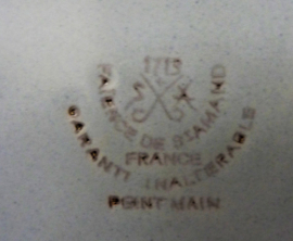 St Amand faience oesterbord