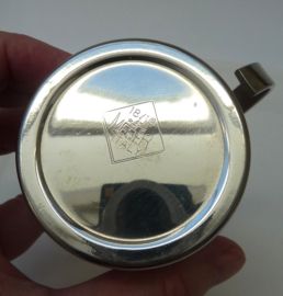 Meber Italy RVS stainless steel coffee cup with saucer
