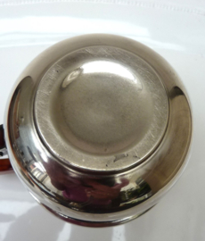 Art Deco silver plated drip coffee maker for one